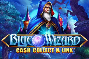 Blue Wizard: Cash Collect & Link - PORTBET88